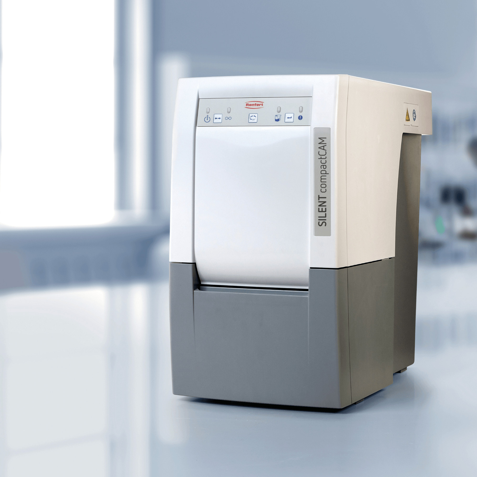 Renfert SILENT compactCAM extraction unit for CAM systems
